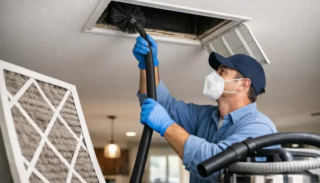 How to Clean Home Ventilation System Safely