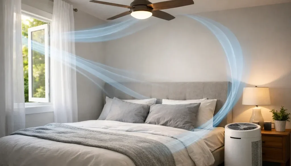 How to Improve Bedroom Airflow Without Wasting Energy
