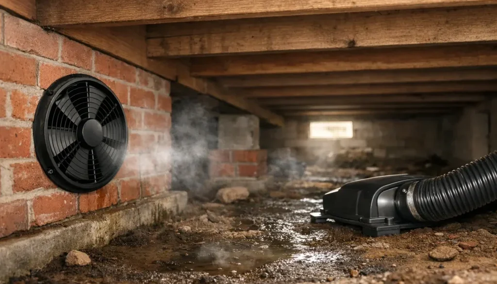 A Guide to Subfloor Ventilation for Damp Homes