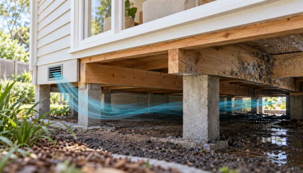 Can Subfloor Ventilation Help Prevent Mould