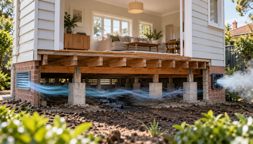 Negative Pressure Subfloor Ventilation Melbourne-2