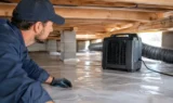 Drying Damp Crawl Spaces for a Healthier Home