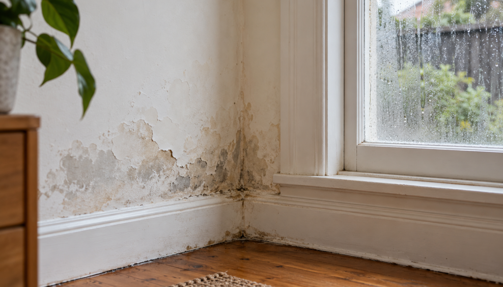 Melbourne home_ peeling paint and condensation-4