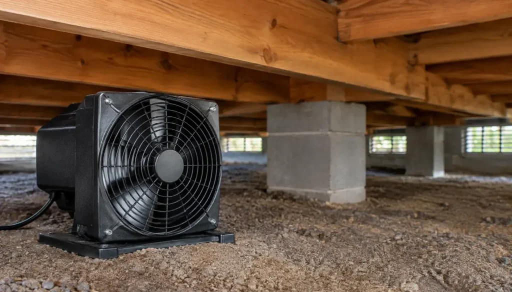 When Should Subfloor Fans Run in Melbourne?